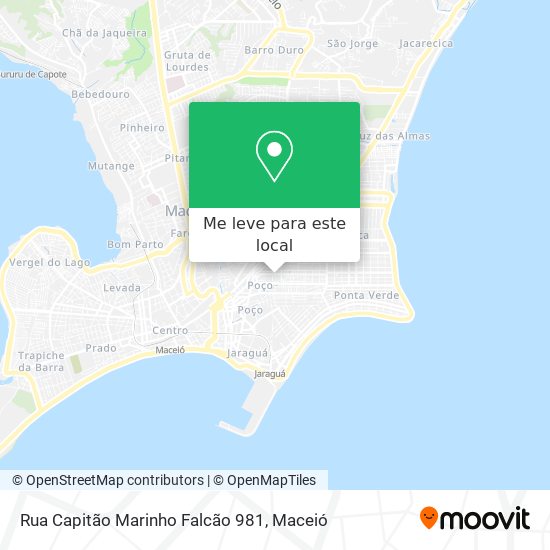 Rua Capitão Marinho Falcão 981 mapa