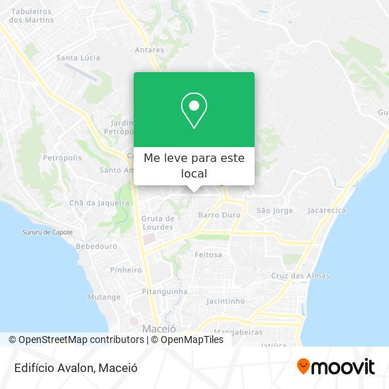 Edifício Avalon mapa
