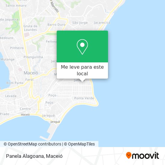 Panela Alagoana mapa