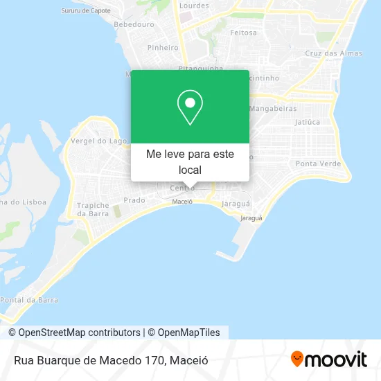 Rua Buarque de Macedo 170 mapa