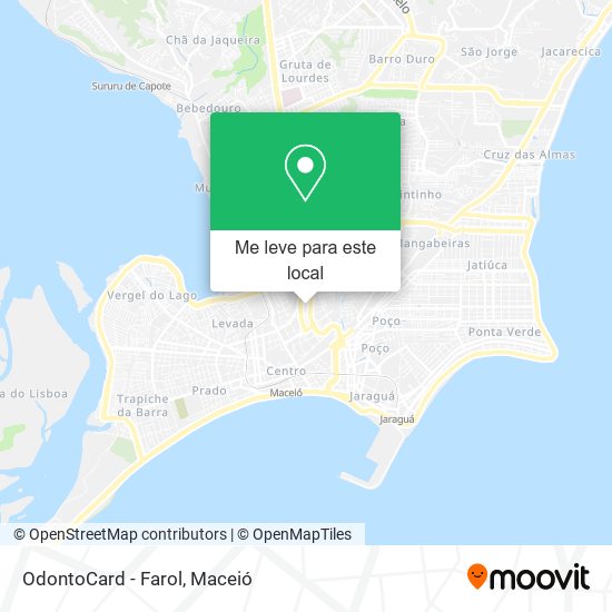 OdontoCard - Farol mapa