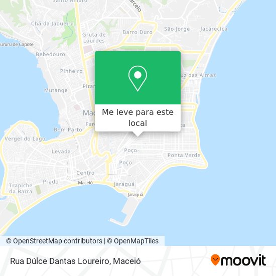 Rua Dúlce Dantas Loureiro mapa