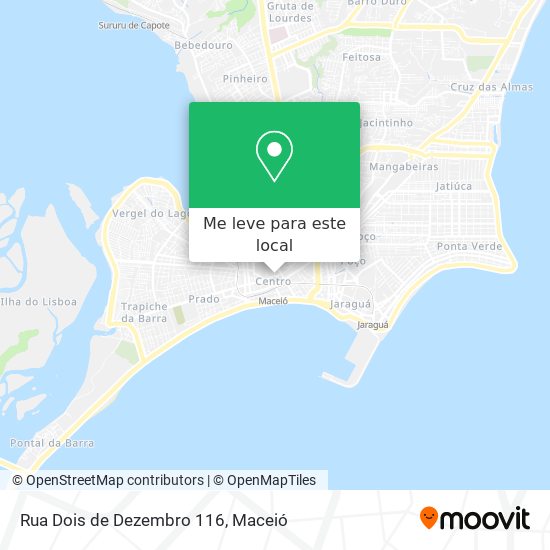 Rua Dois de Dezembro 116 mapa