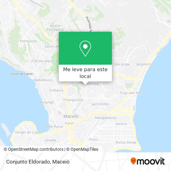 Conjunto Eldorado mapa