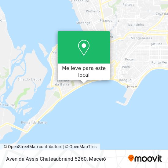 Avenida Assis Chateaubriand 5260 mapa