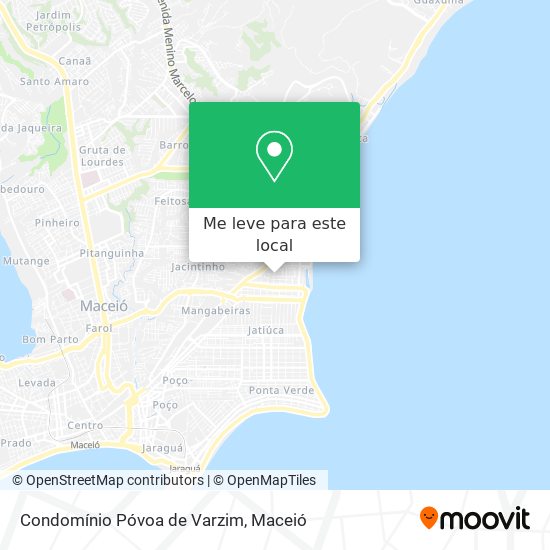 Condomínio Póvoa de Varzim mapa