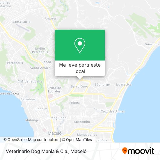 Veterinario Dog Mania & Cia. mapa