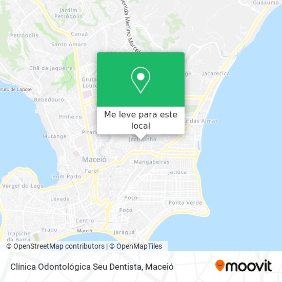 Clínica Odontológica Seu Dentista mapa