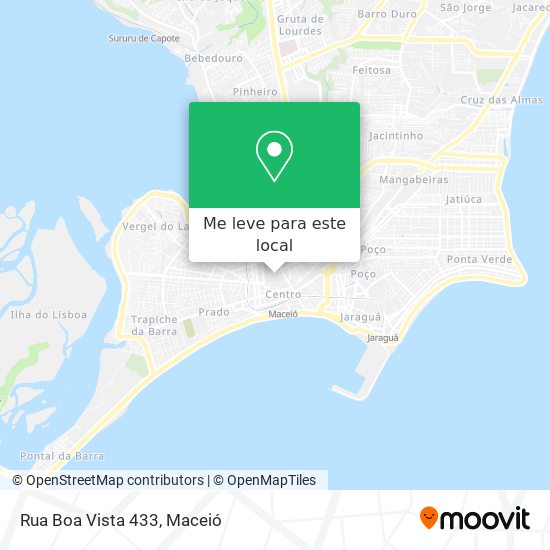 Rua Boa Vista 433 mapa