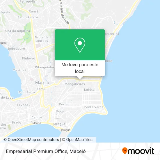 Empresarial Premium Office mapa