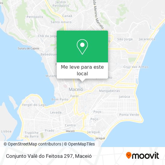 Conjunto Valê do Feitosa 297 mapa