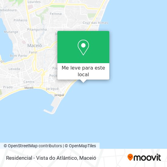 Residencial - Vista do Atlântico mapa
