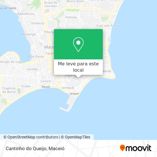 Cantinho do Queijo mapa