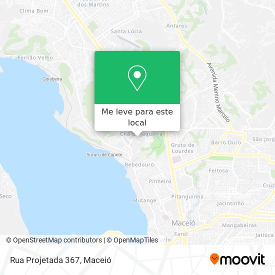 Rua Projetada 367 mapa