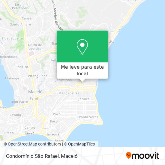 Condomínio São Rafael mapa