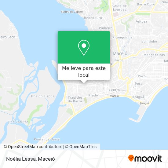 Noélia Lessa mapa