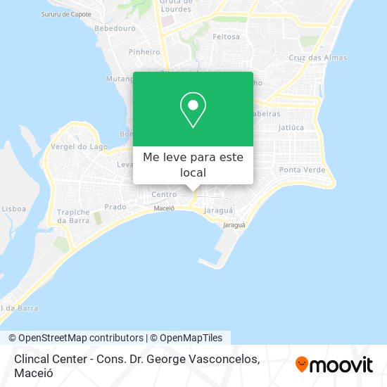 Clincal Center - Cons. Dr. George Vasconcelos mapa