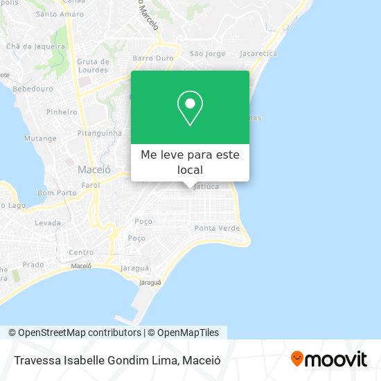 Travessa Isabelle Gondim Lima mapa