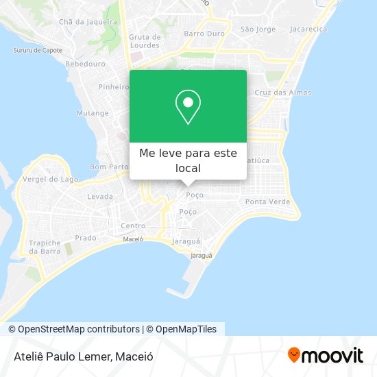 Ateliê Paulo Lemer mapa