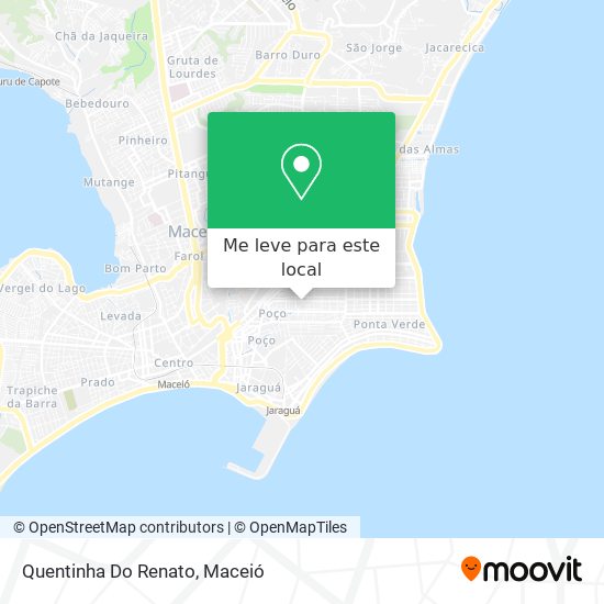 Quentinha Do Renato mapa