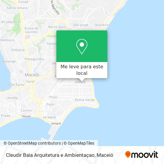 Cleudir Baia Arquitetura e Ambientaçao mapa