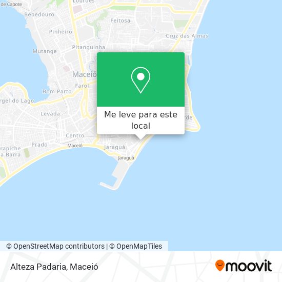 Alteza Padaria mapa