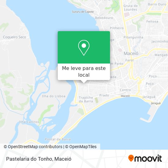 Pastelaria do Tonho mapa