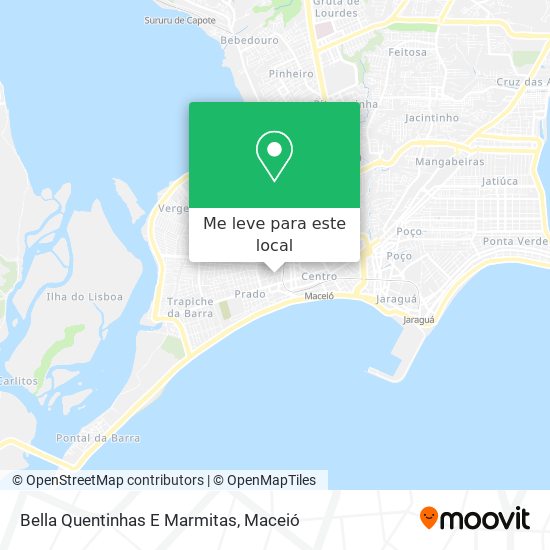 Bella Quentinhas E Marmitas mapa