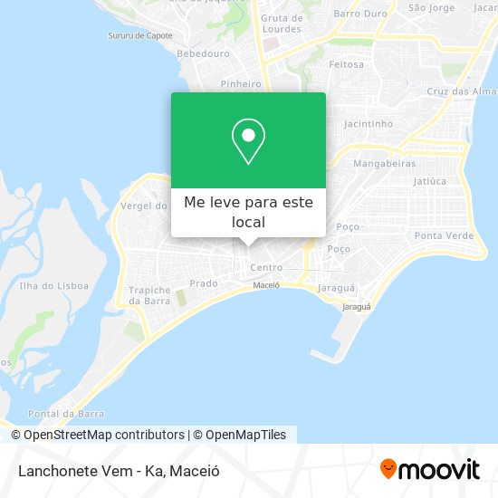 Lanchonete Vem - Ka mapa