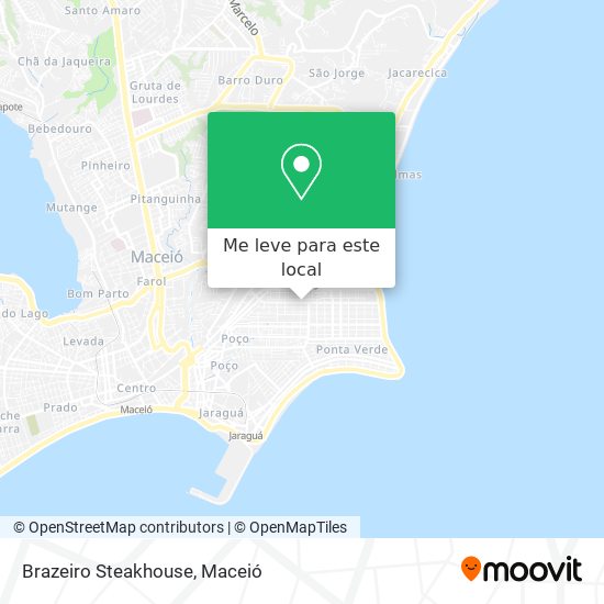 Brazeiro Steakhouse mapa