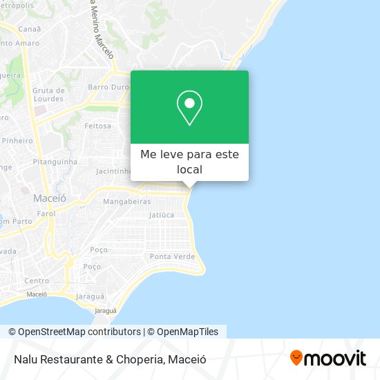 Nalu Restaurante & Choperia mapa