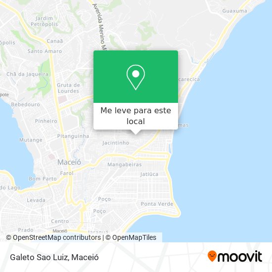 Galeto Sao Luiz mapa