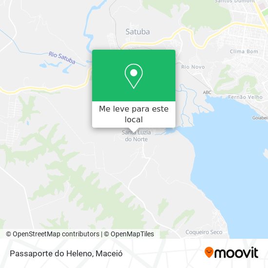 Passaporte do Heleno mapa