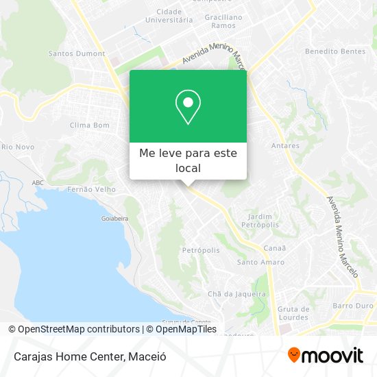 Carajas Home Center mapa