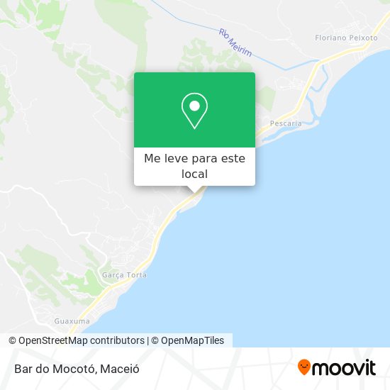 Bar do Mocotó mapa