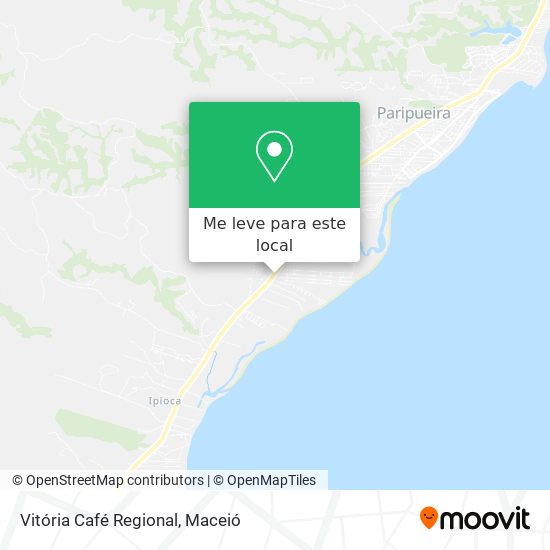 Vitória Café Regional mapa