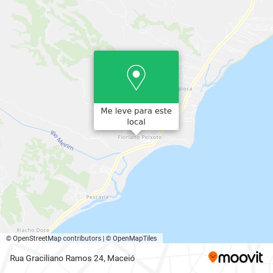 Rua Graciliano Ramos 24 mapa