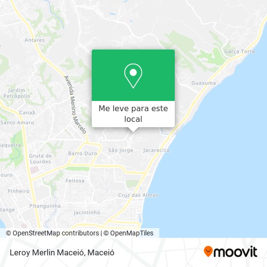 Leroy Merlin Maceió mapa