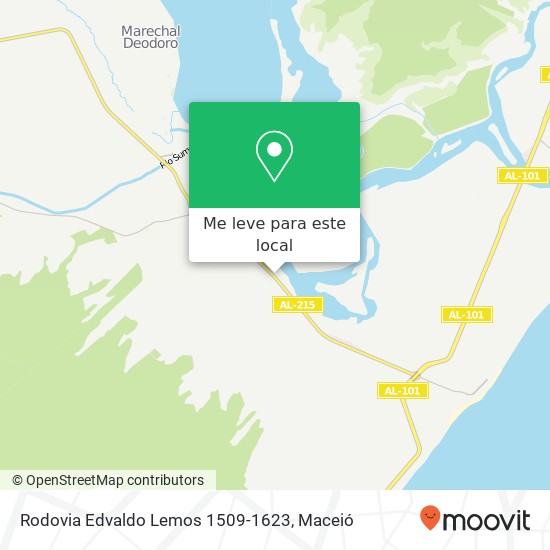 Rodovia Edvaldo Lemos 1509-1623 mapa