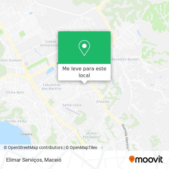 Elimar Serviços mapa