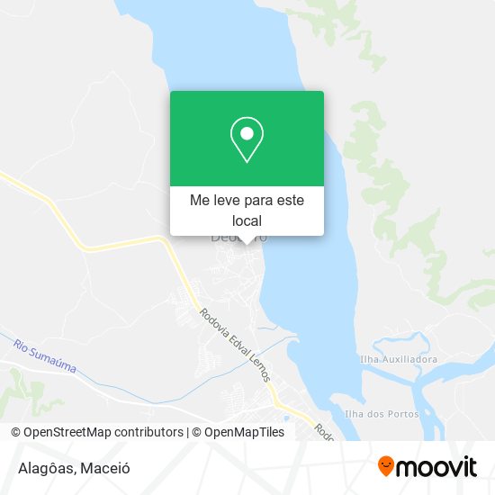 Alagôas mapa