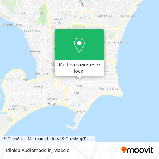 Clinica Audiomedclin mapa