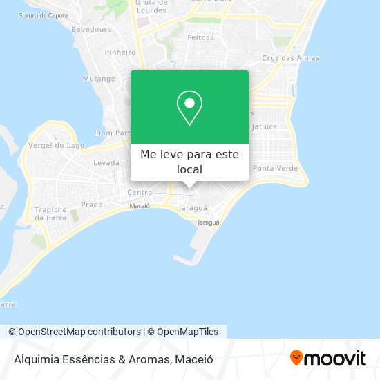 Alquimia Essências & Aromas mapa