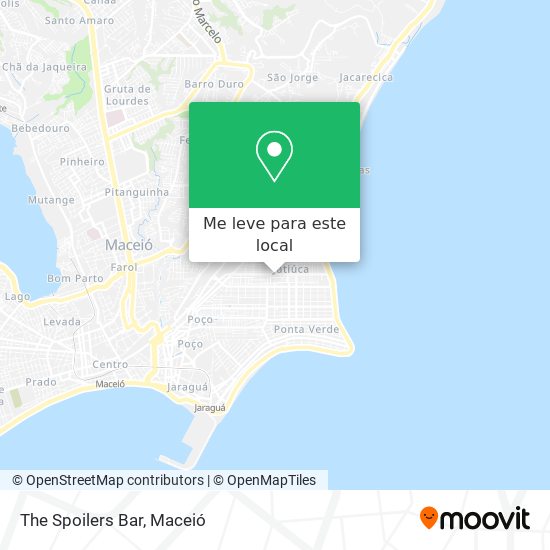 The Spoilers Bar mapa