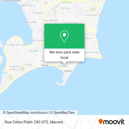 Rua Celso Piatti 280-372 mapa