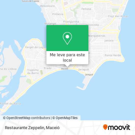 Restaurante Zeppelin mapa