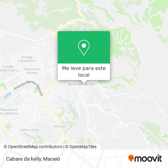 Cabare da kelly mapa