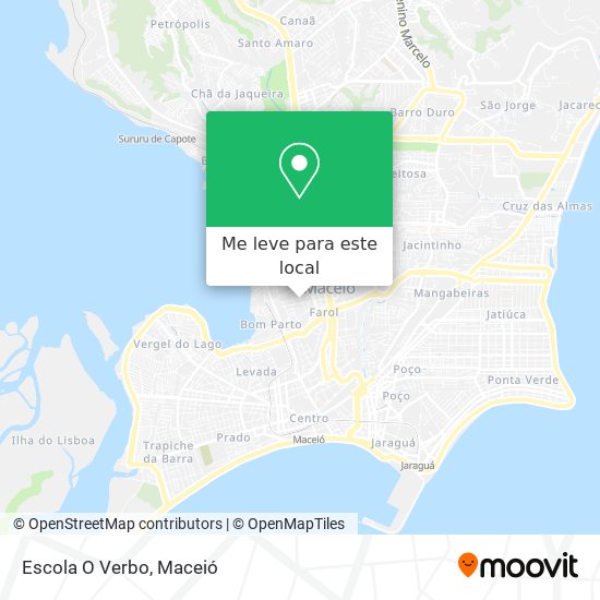 Escola O Verbo mapa