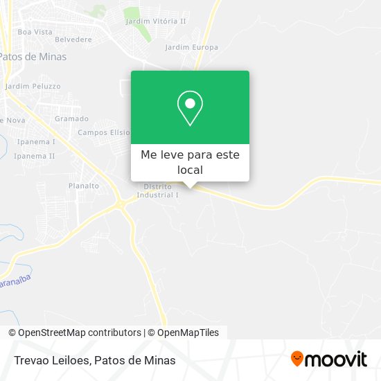 Trevao Leiloes mapa