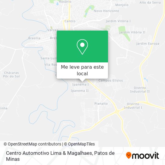 Centro Automotivo Lima & Magalhaes mapa